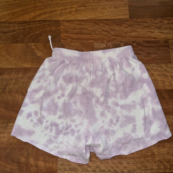 LA Hearts Purple Tye Dye Shorts - Picture 4 of 8